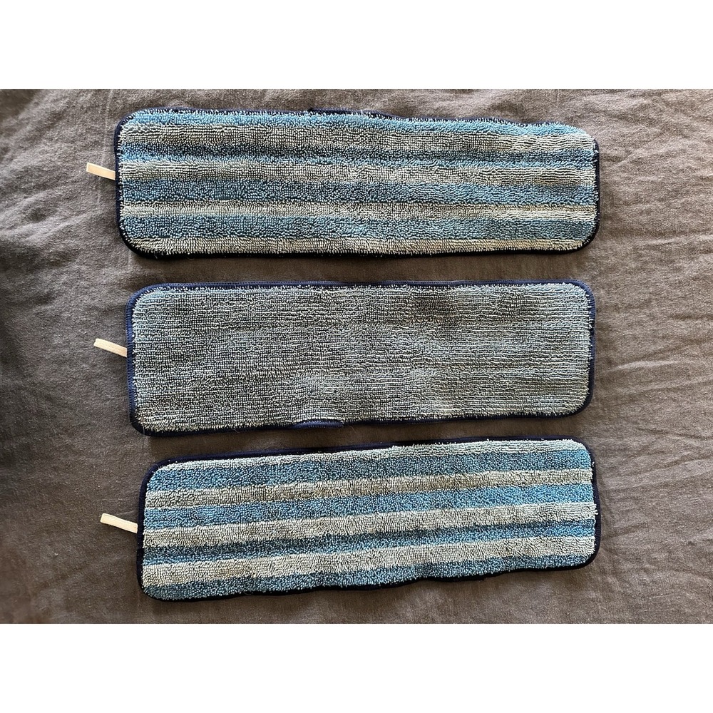 3 Bona‎ Microfiber floor pads in good used condition.